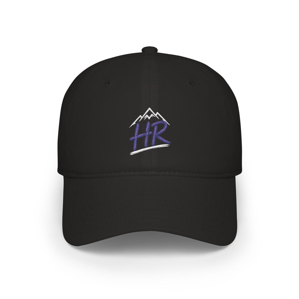 Baseball Cap — 'HR' Mountain Embroidered Low-Profile Hat
