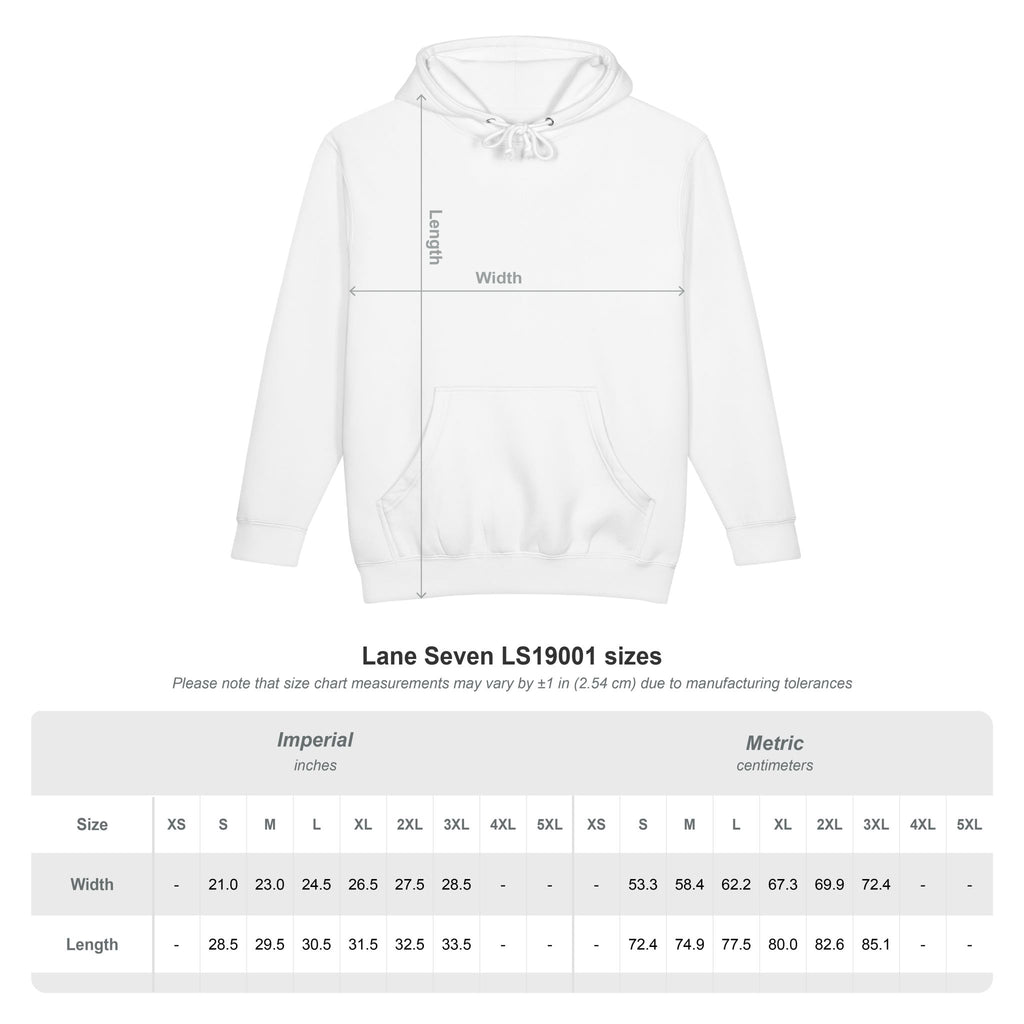 Hoodie — HR Nightscape Pullover (Purple Aurora Forest Reflection)
