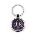 Round Stainless Steel Keychain
