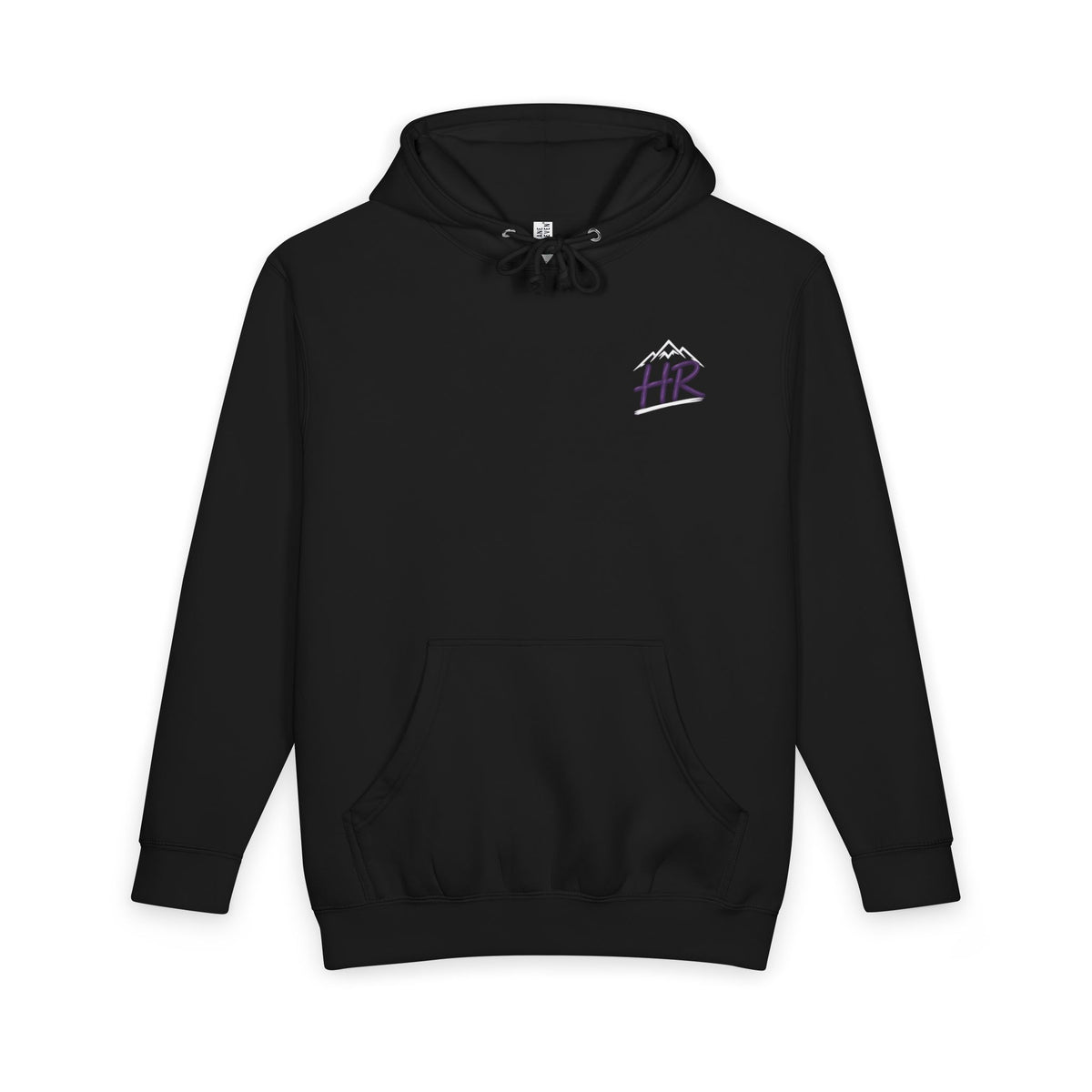 Hoodie — HR Nightscape Pullover (Purple Aurora Forest Reflection)