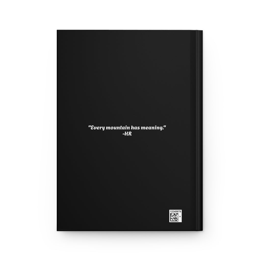 Keep Climbing Hardcover Journal — Motivational Mountain Notebook ("Every mountain has meaning")